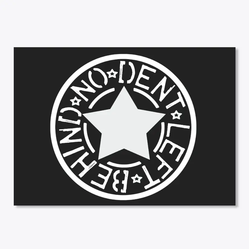 PDR No Dent Left Behind Circle Sticker