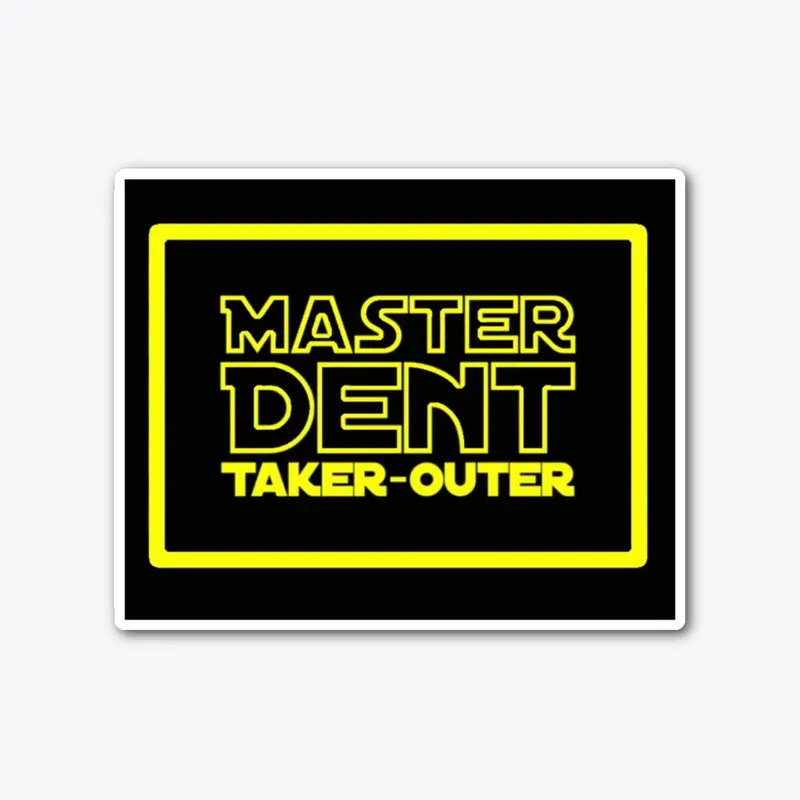 Master Dent Repair Tech PDR Sticker